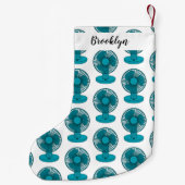 ファン漫画のイラストレーション スモールクリスマスストッキング (裏面)