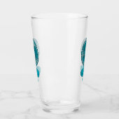 ファン漫画のイラストレーション タンブラーグラス (左)