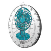 ファン漫画のイラストレーション ダーツボード (正面右)