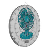 ファン漫画のイラストレーション ダーツボード (正面左)