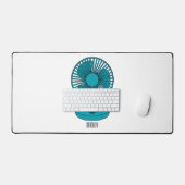 ファン漫画のイラストレーション デスクマット (キーボード&マウス)