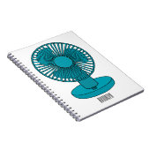 ファン漫画のイラストレーション ノートブック (右側)