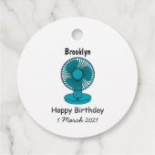 ファン漫画のイラストレーション フェイバータグ (裏面)