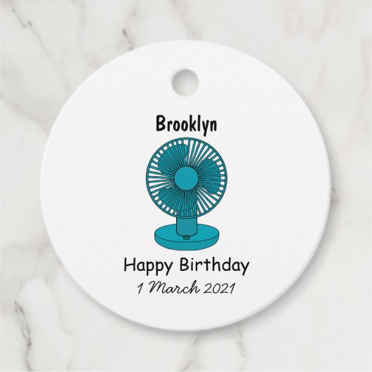 ファン漫画のイラストレーション フェイバータグ (正面)