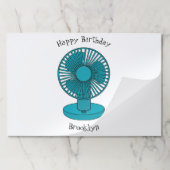 ファン漫画のイラストレーション ペーパーパッド (折り畳み)