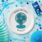 ファン漫画のイラストレーション ペーパープレート (パーティー)