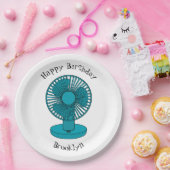 ファン漫画のイラストレーション ペーパープレート (パーティー)