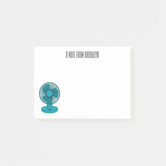 ファン漫画のイラストレーション ポストイット (正面)