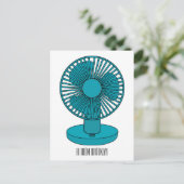 ファン漫画のイラストレーション ポストカード (スタンド正面)