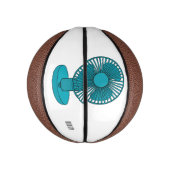 ファン漫画のイラストレーション ミニバスケットボール (縦)