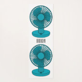 ファン漫画のイラストレーション ヨガマット (裏面)