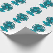 ファン漫画のイラストレーション ラッピングペーパー (角)