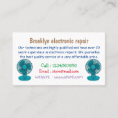 ファン漫画のイラストレーション 名刺 (正面)