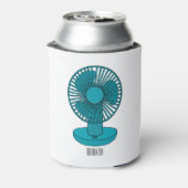 ファン漫画のイラストレーション 缶クーラー (缶裏面)