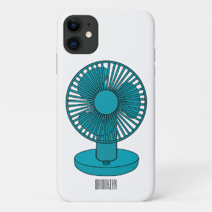 ファン漫画のイラストレーション iPhone 11 ケース