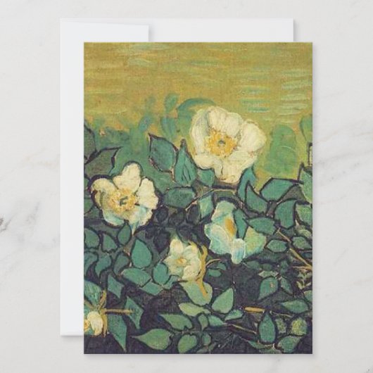 ファン空白のゴッホワイルドバラ 招待状 (正面)