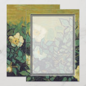 ファン空白のゴッホワイルドバラ 招待状 (正面/裏面)