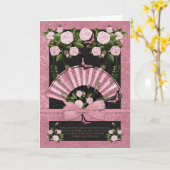 ファン誕生日付きの特別な人のためのバラカード カード (黄色い花)