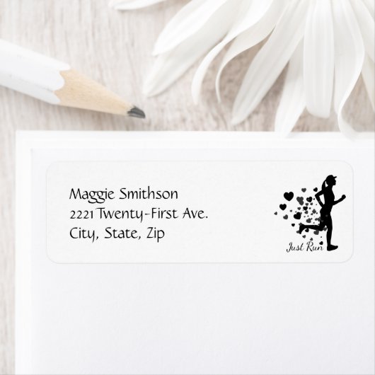 ファン走のための単やる気を起こさせる引用文走のみ ラベル (インサイチュ)