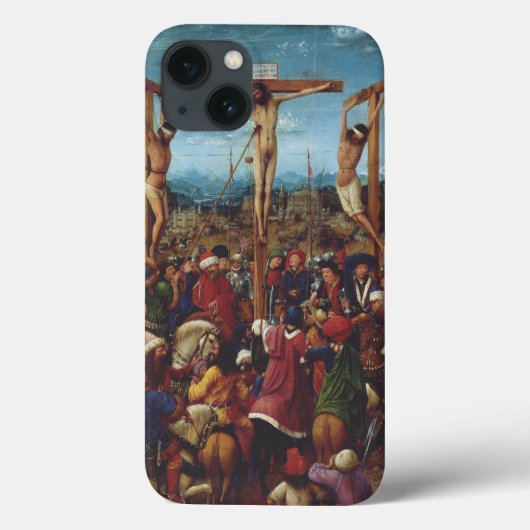 ファン・アイクによる「キリストの磔刑」 Case-Mate iPhoneケース (裏面)