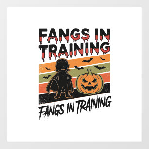 ファン・イン・トレーニング 楽しいヴァンパイア ハロウィンTシャツ ウィンドウサイン