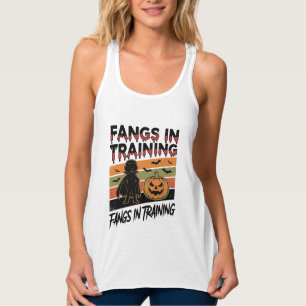 ファン・イン・トレーニング 楽しいヴァンパイア ハロウィンTシャツ タンクトップ