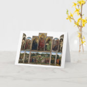 ファン・エイク・ブラザーズ・ヘント・アルターピース カード (黄色い花)