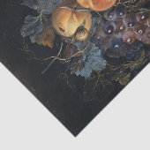 ファン・エルストによる桃と葡萄の静物詩 薄葉紙 (詳細)