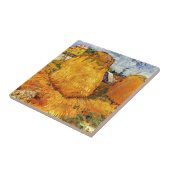 ファン・ゴッホによるプロヴァンスのヘイスタックス。 タイル (側面)