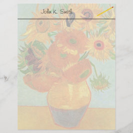 ファン・ゴッホによる12人のひまわりの静物花器