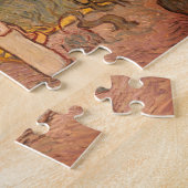 ファン・ゴッホのオリーブ狩りの女性： ジグソーパズル (側面)