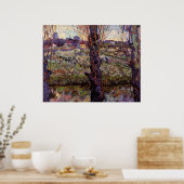 ファン・ゴッホのオーチャード・イン・ブロッサム・オブ・アルレス ポスター (キッチン)
