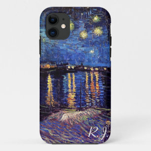 ファン・ゴッホのローネでの星空の夜 iPhone 11 ケース