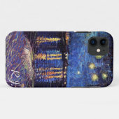 ファン・ゴッホのローネでの星空の夜 Case-Mate iPhoneケース (裏面(横))
