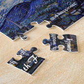 ファン・ゴッホの星空の夜で新年を迎える ジグソーパズル (側面)