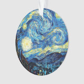 ファン・ゴッホの有名絵画なスターリー・ナイト オーナメント (正面)