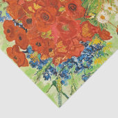 ファン・ゴッホの花とケシの花瓶 薄葉紙 (詳細)