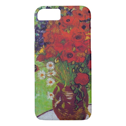 ファン・ゴッホの花とケシの花瓶 Case-Mate iPhoneケース (裏面)