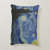 ファン・ゴッホの「星空の夜」 アクセントクッション (裏面(縦))