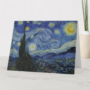 ファン・ゴッホの「星空の夜」 カード