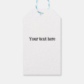 ファン・ゴッホの「星空の夜」 ギフトタグ (裏面)