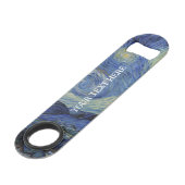 ファン・ゴッホの「星空の夜」 スピード栓抜き (正面アングル)