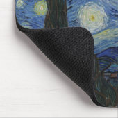 ファン・ゴッホの「星空の夜」 マウスパッド (コーナー)