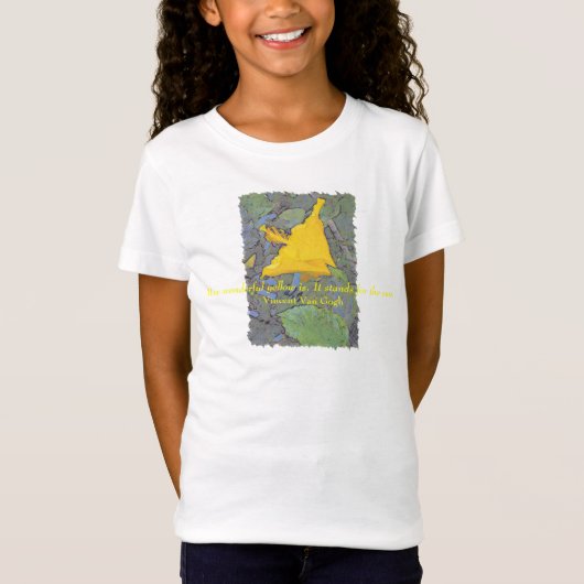 ファン・ゴッホへオマージュ Tシャツ (正面)