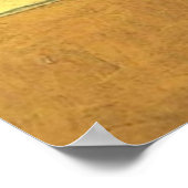 ファン・ゴッホポスト印象派ポスターによるヒマワリ ポスター (角)