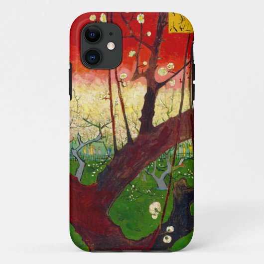 ファン・ゴッホ広重のあとの梅 Case-Mate iPhoneケース (裏面)