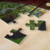 ファン・ゴッホ広重の後の開花梅 ジグソーパズル (側面)