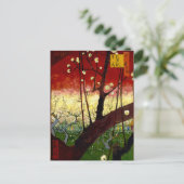 ファン・ゴッホ広重の後の開花梅 ポストカード (スタンド正面)