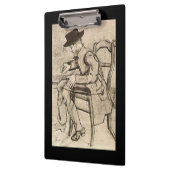 ファン・ゴッホ書男の顔離れ、 クリップボード (左)