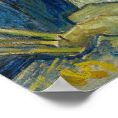 ファン・ゴッホ自画像(1889) ポスター (角)